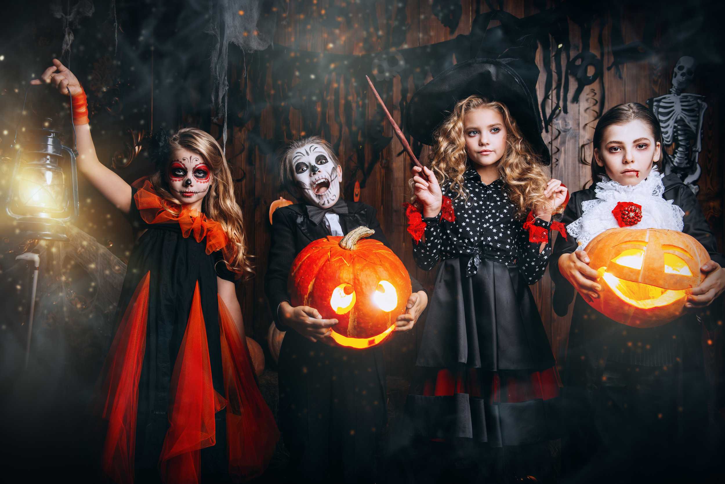 Розыгрыши, конкурсы и игры на хэллоуин для детей