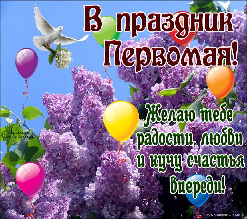 Самые красивые поздравления с 1 мая в прозе