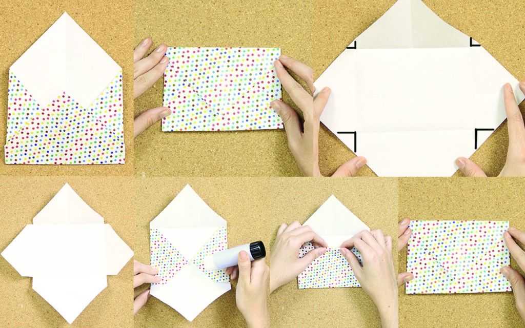 Мастерим конверты своими руками: шаблоны и инструкции