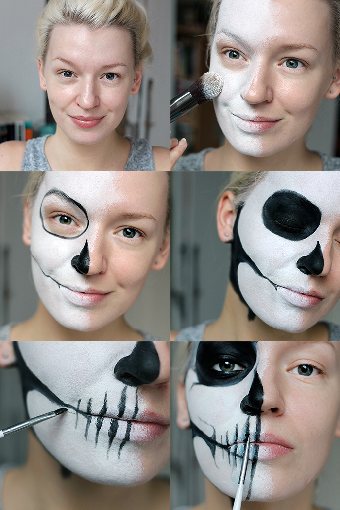 Макияж на хэллоуин для девушек, детей и девочек 7-12 лет: как сделать самый страшный макияж своими руками в домашних условиях для ведьмы, вампира, скелета, куклы