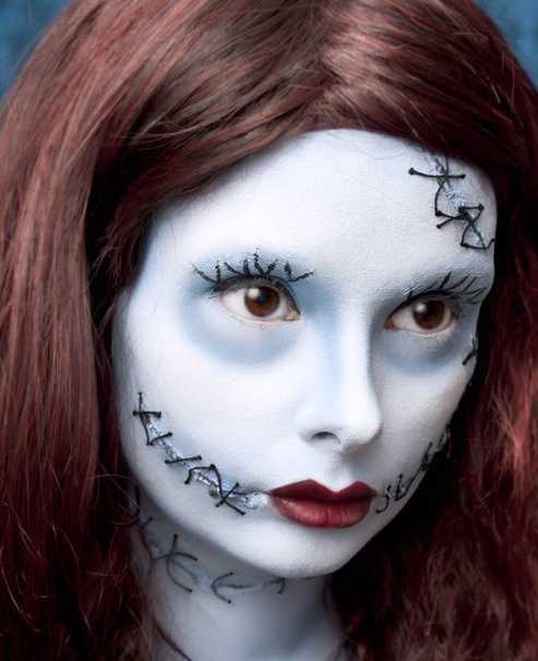 Макияж зомби на хэллоуин для девушки своими руками - поэтапная инструкция с фото и видео