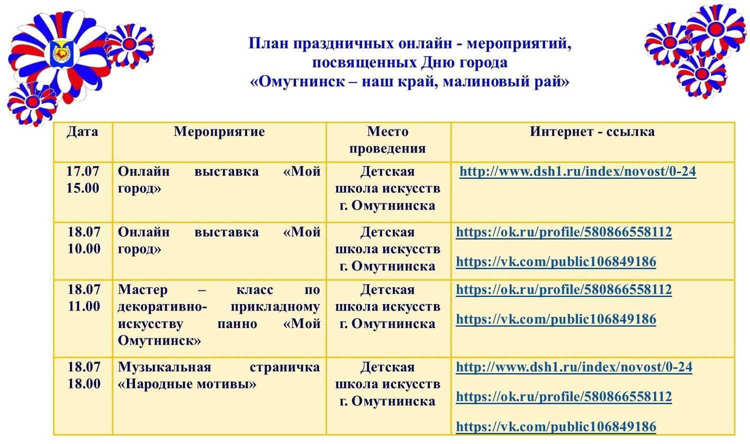 План мероприятий с детьми на летний период в библиотеке